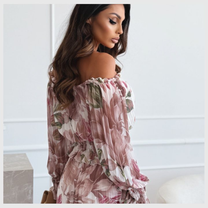 Ensemble 2 Pièces Fleuri – Grâce & Légèreté Estivale