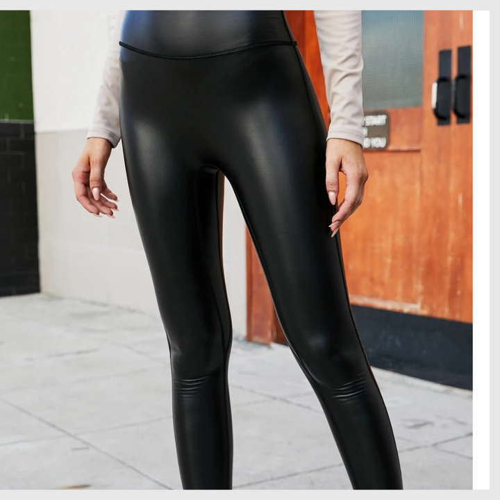 Charlie-quebec™ – Legging Effet Cuir Sculptant