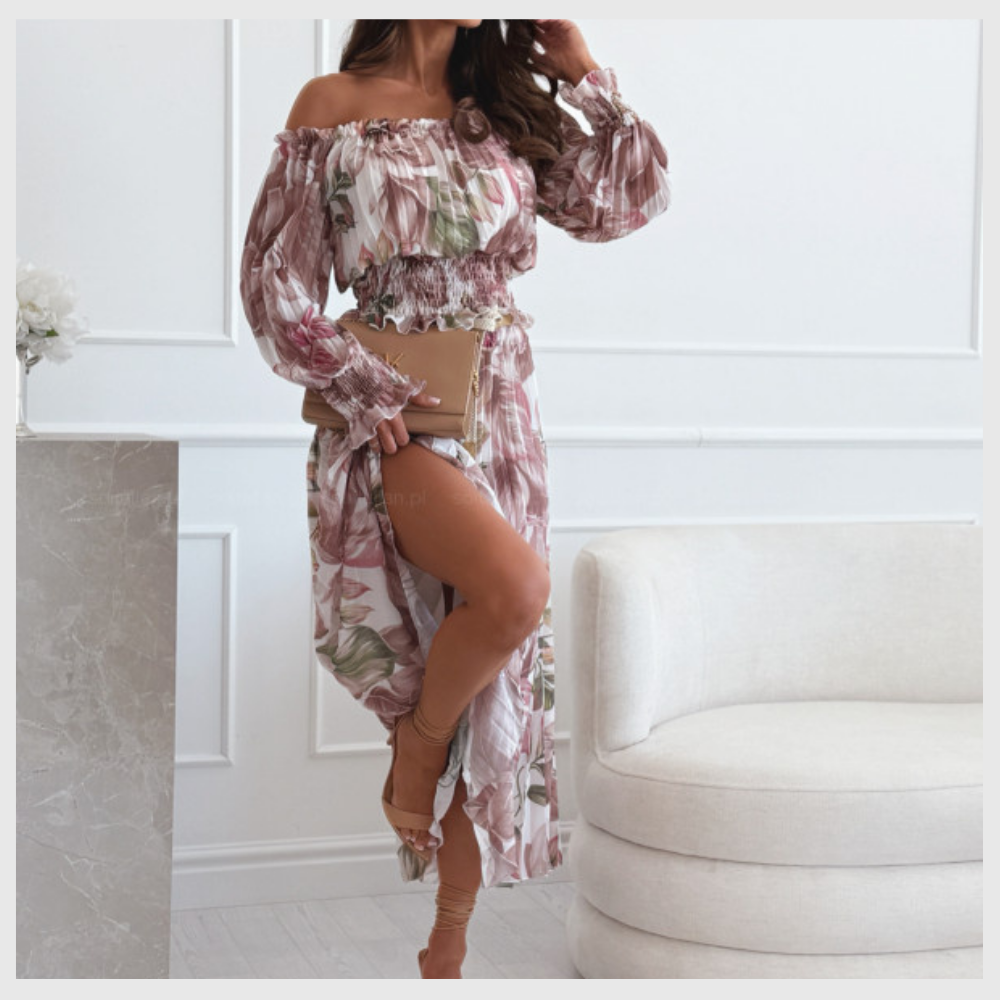 Ensemble 2 Pièces Fleuri – Grâce & Légèreté Estivale