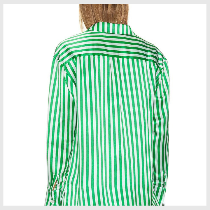 Chemise Rayée Style Resort – Coupe Confort