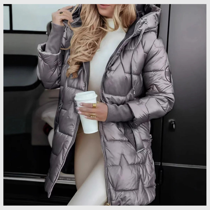Charlie-quebec™ – Manteau Matelassé à Capuchon Douillet