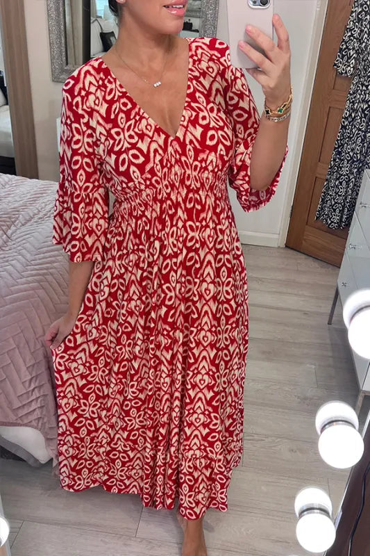 Robe Bohème Élégante d’Été – Légèreté & Style