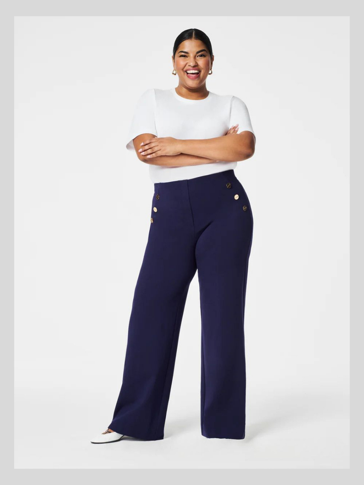 Charlie-quebec™ - Pantalon Large à Boutons