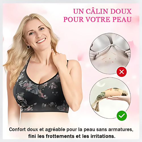 Charlie-quebec™- Soutien-gorge sans boutons, confortable et tendance