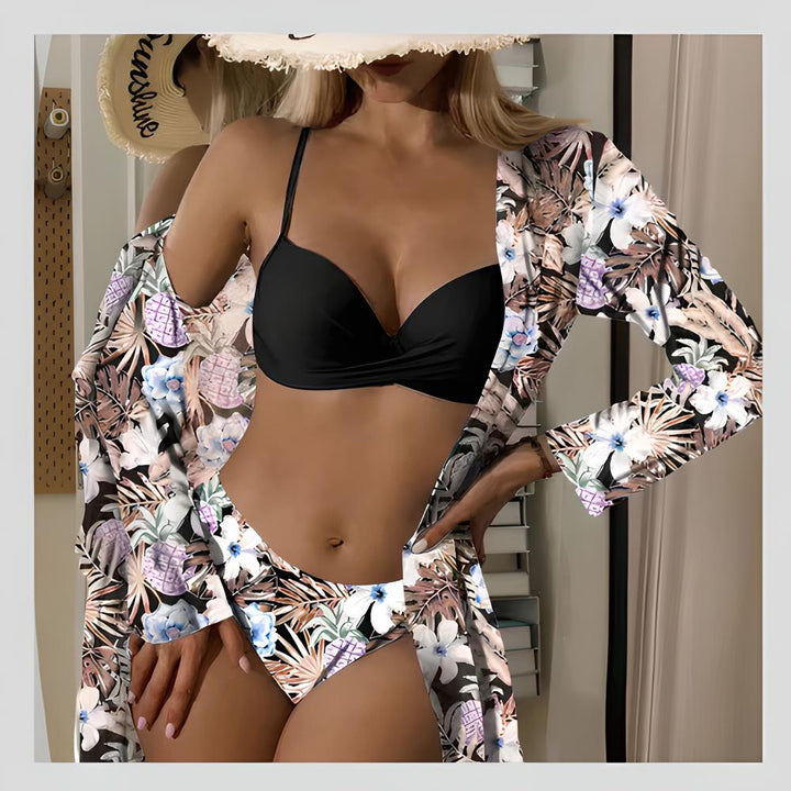 Charlie-quebec™ - Ensemble de bikini 3 en 1