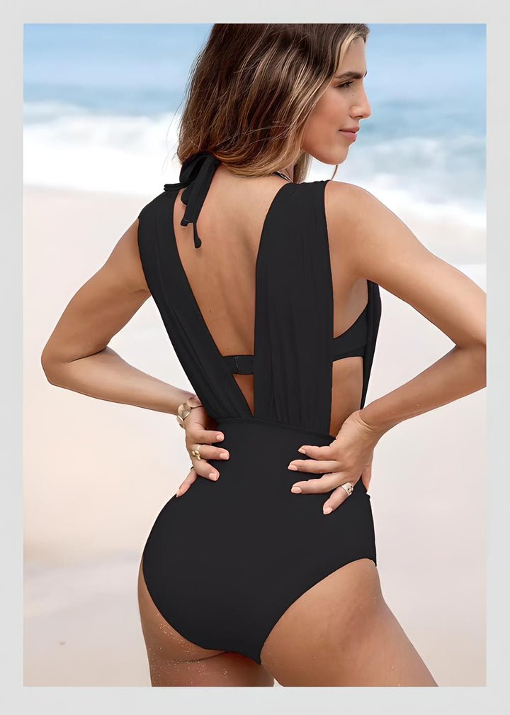 Charlie-quebec™ – Maillot 2 Pièces Décolleté Plongeant