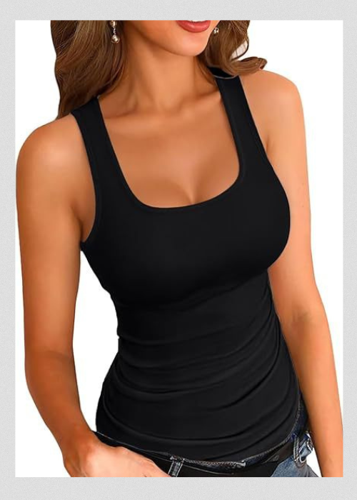 Pack 3 Débardeurs Sport Femme – Extra Long & Dos U