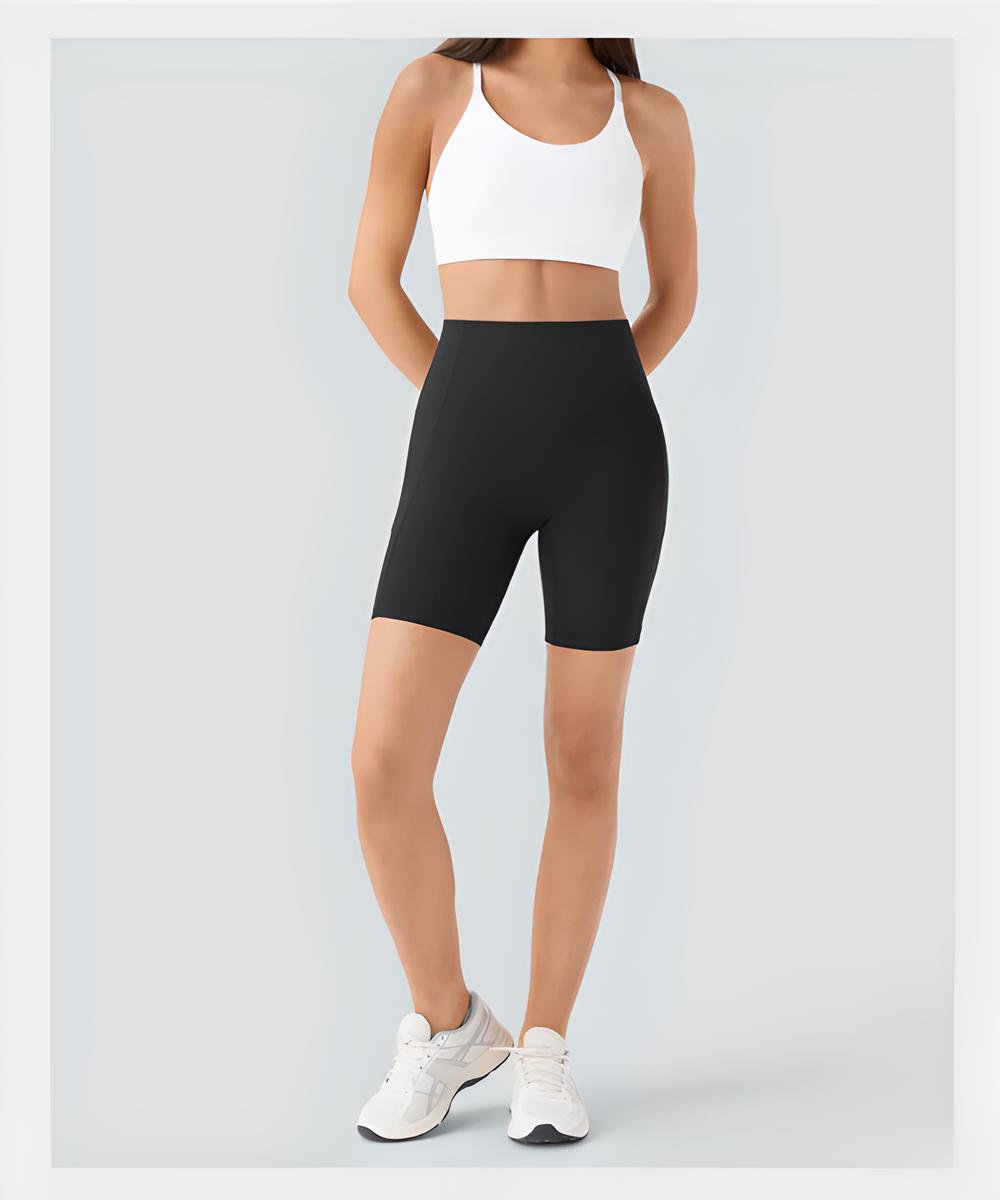 Charlie-quebec™ – Short d’Entraînement Gainant Taille Haute