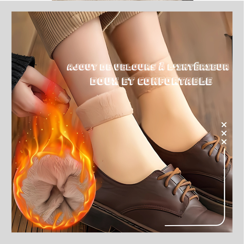 Chaussettes Hiver Velours – Ultra Douces & Chaudes