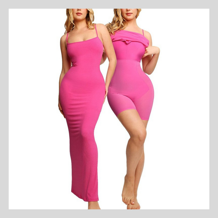 Robe Charlie-quebec™ – Silhouette Sculptée & Gaine Intégrée