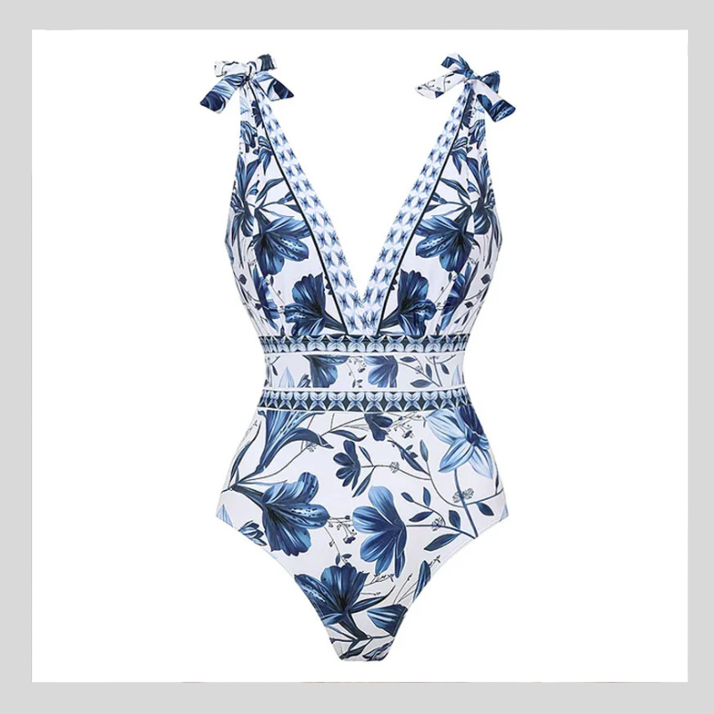 Ensemble Bikini & Jupe – Esprit Tropical