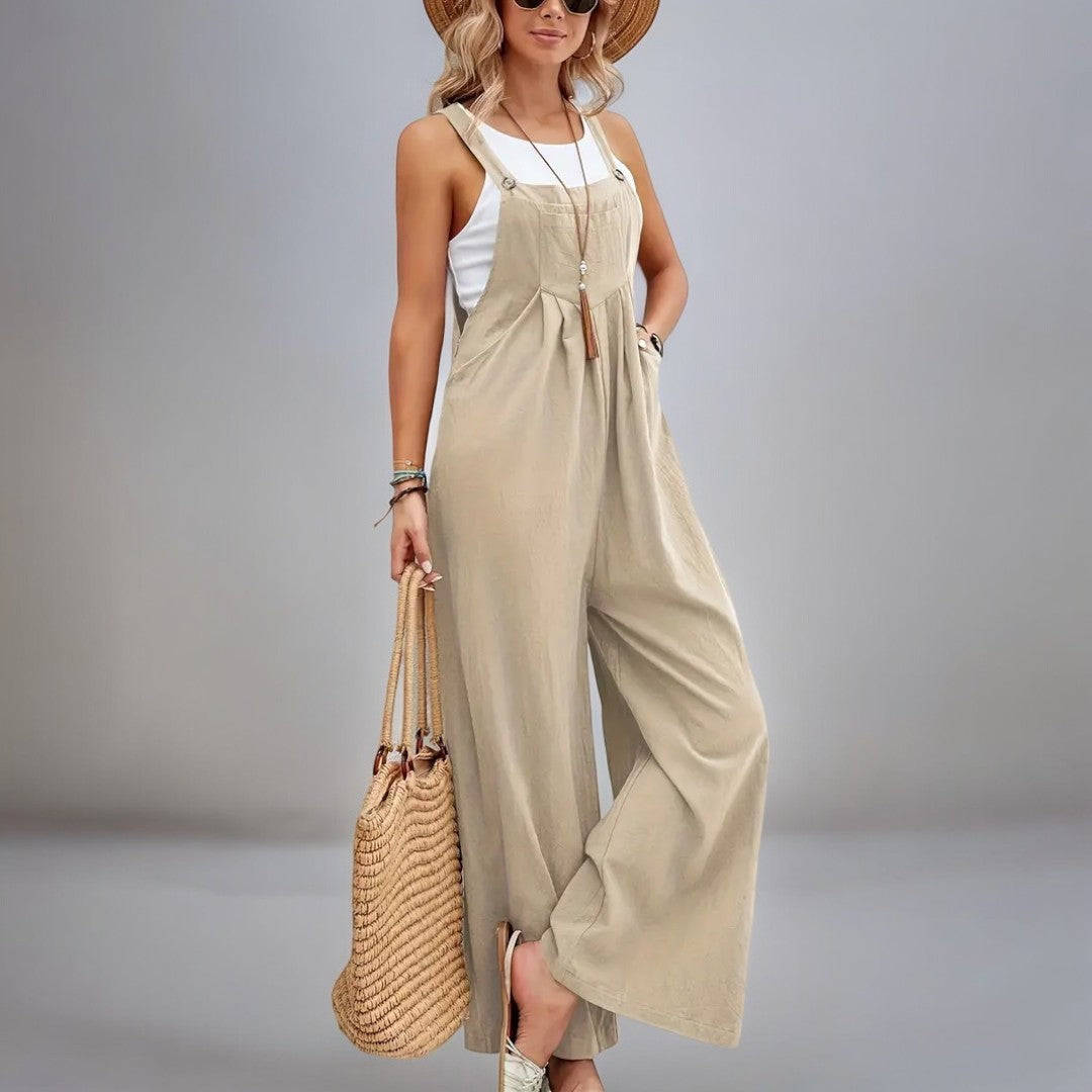 Pantalon à Bretelles – Style Casual