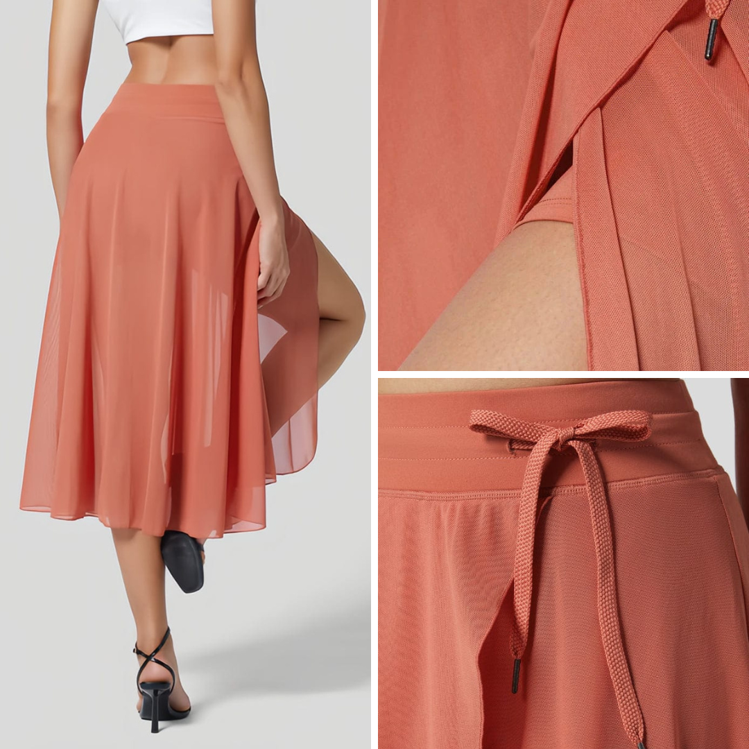 Jupe Short Taille Haute – Confort Actif