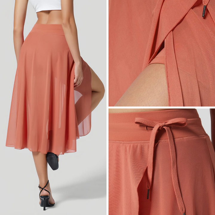 Jupe Short Taille Haute – Confort Actif