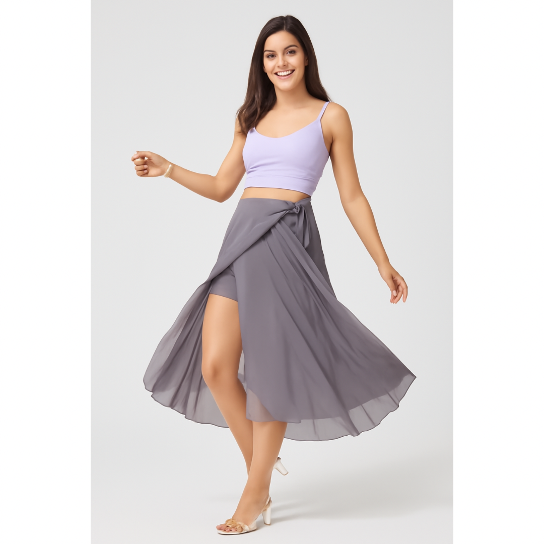 Jupe Short Taille Haute – Confort Actif