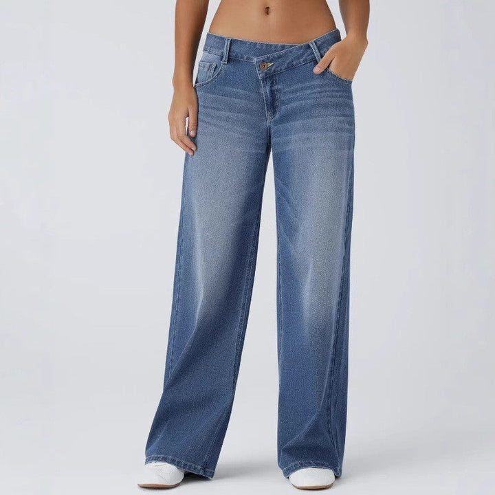 Jean Stretch Asymétrique – Coupe Moderne