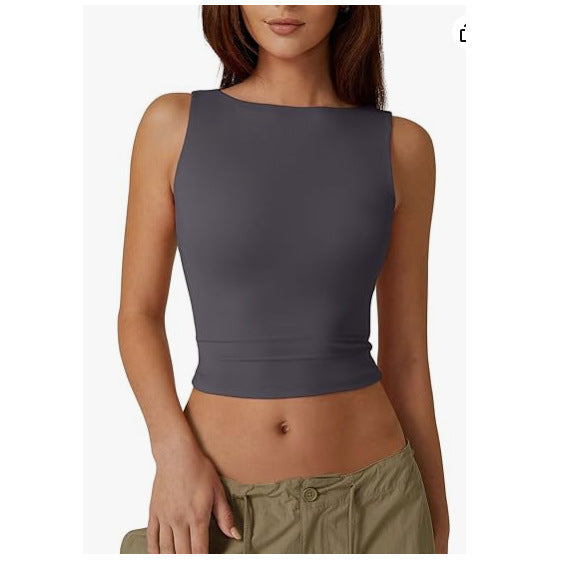 Top Court Dos Ouvert – Confort & Style