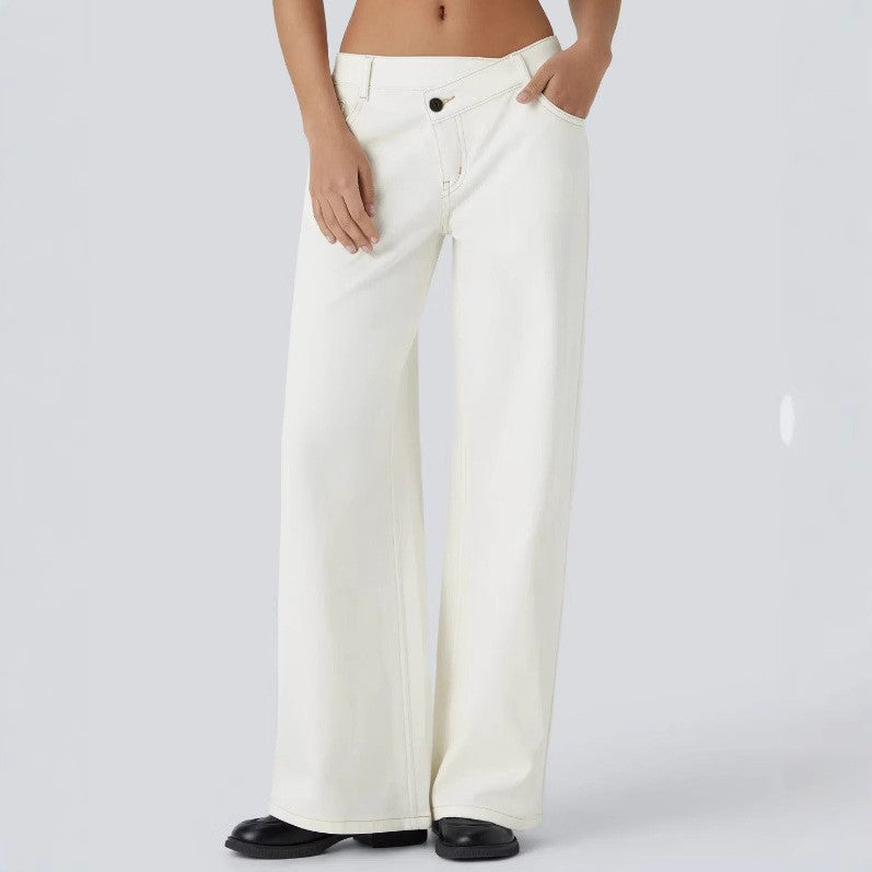 Jean Stretch Asymétrique – Coupe Moderne