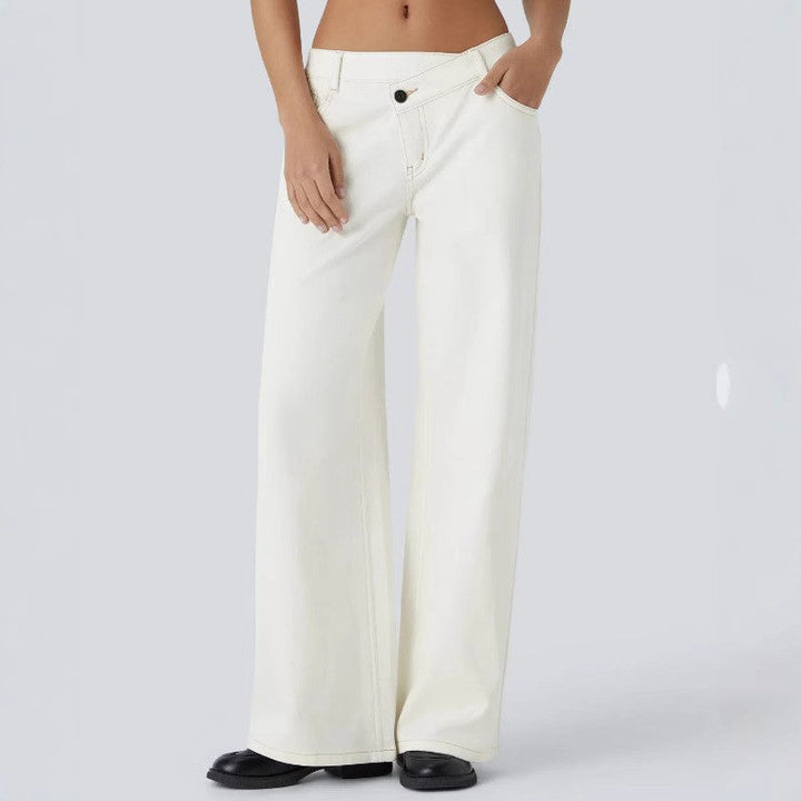 Jean Stretch Asymétrique – Coupe Moderne