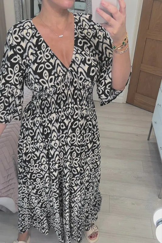 Robe Bohème Élégante d’Été – Légèreté & Style