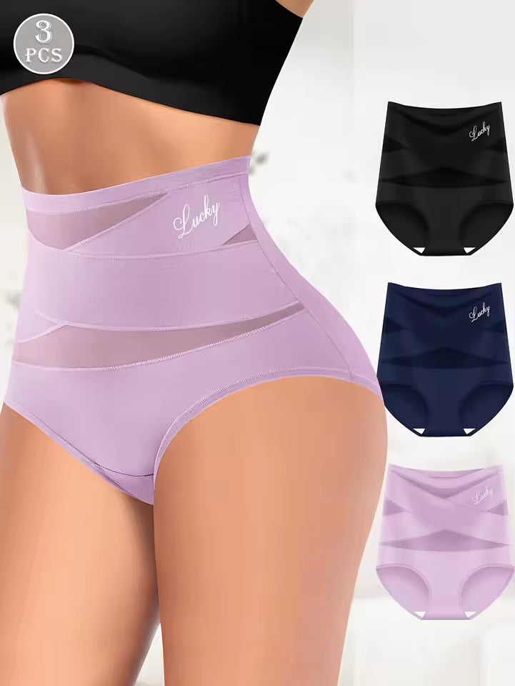 Charlie-quebec™ – Pack 5 Culottes Gainantes Taille Haute