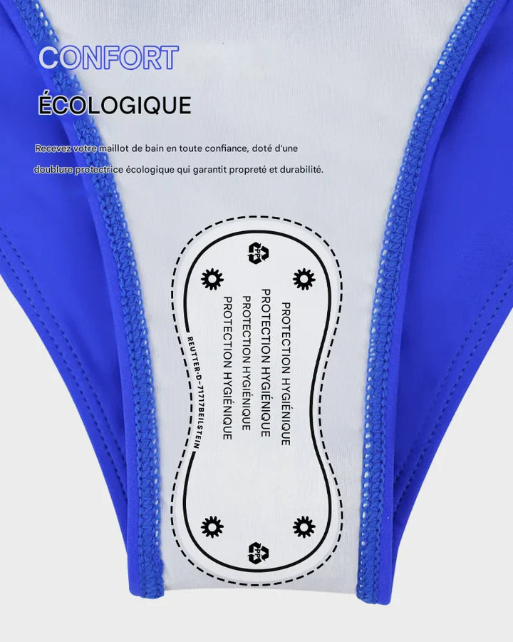 Charlie-quebec™ – Bikini Taille Haute Confort & Silhouette Sublimée