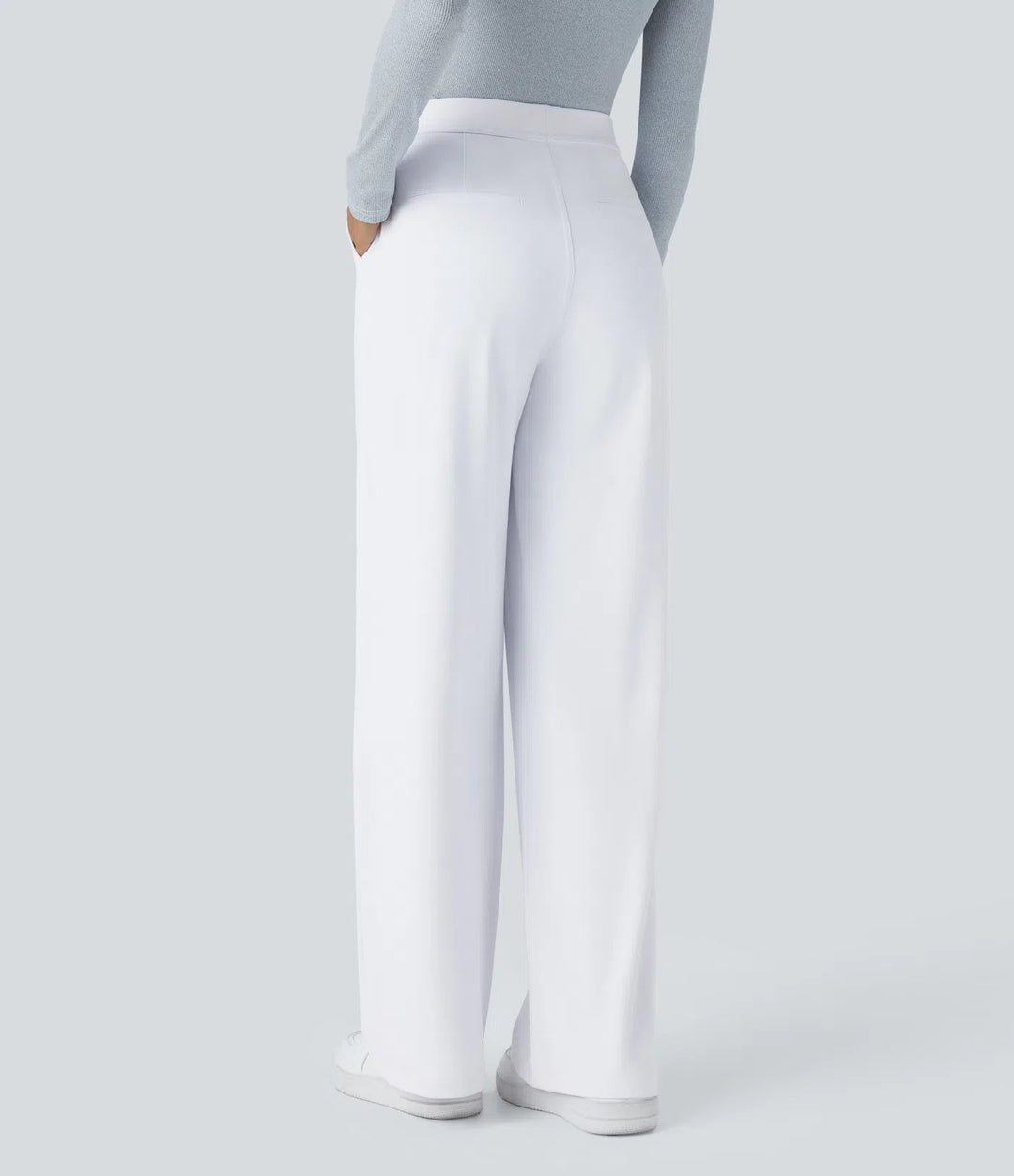 Charlie-quebec™ – Pantalon Taille Haute à Coupe Droite