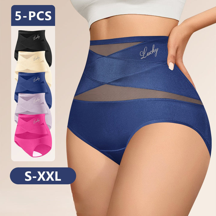 Charlie-quebec™ – Pack 5 Culottes Gainantes Taille Haute