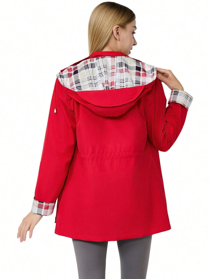 Charlie-quebec™ – Manteau Imperméable avec Visière