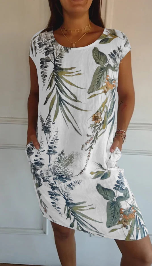 Robe Col Rond – L’Art du Chic Décontracté