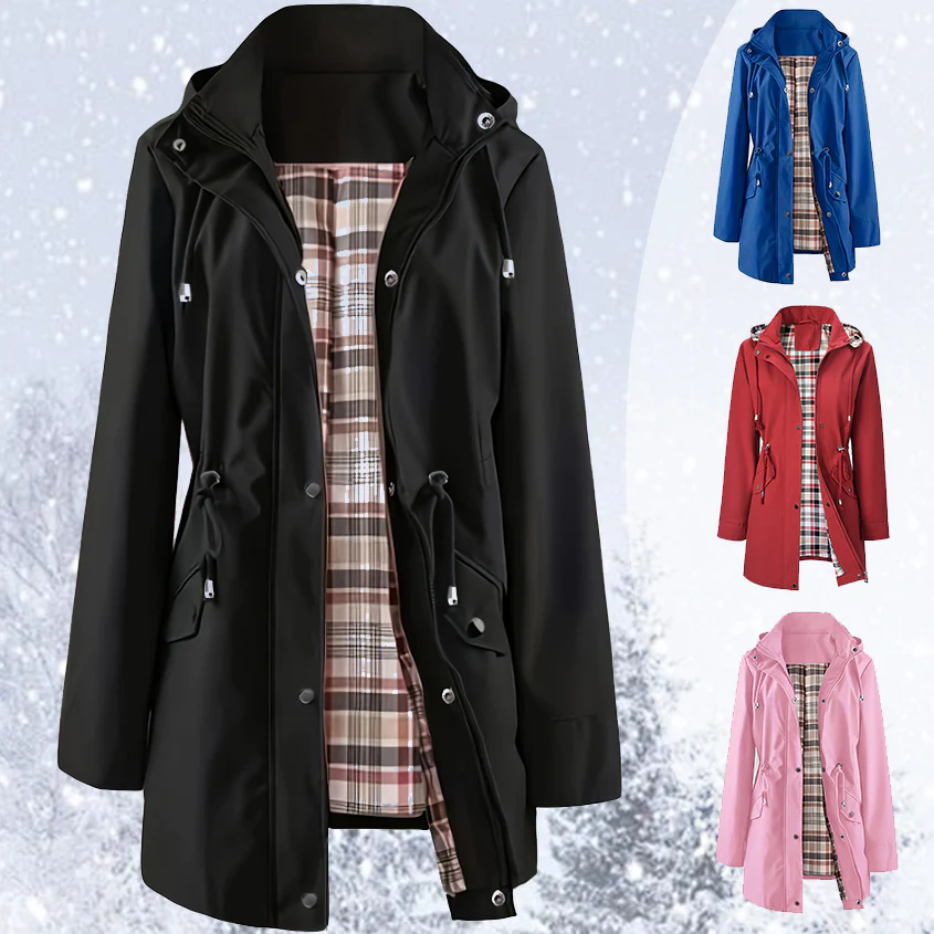 Charlie-quebec™ – Manteau Imperméable avec Visière
