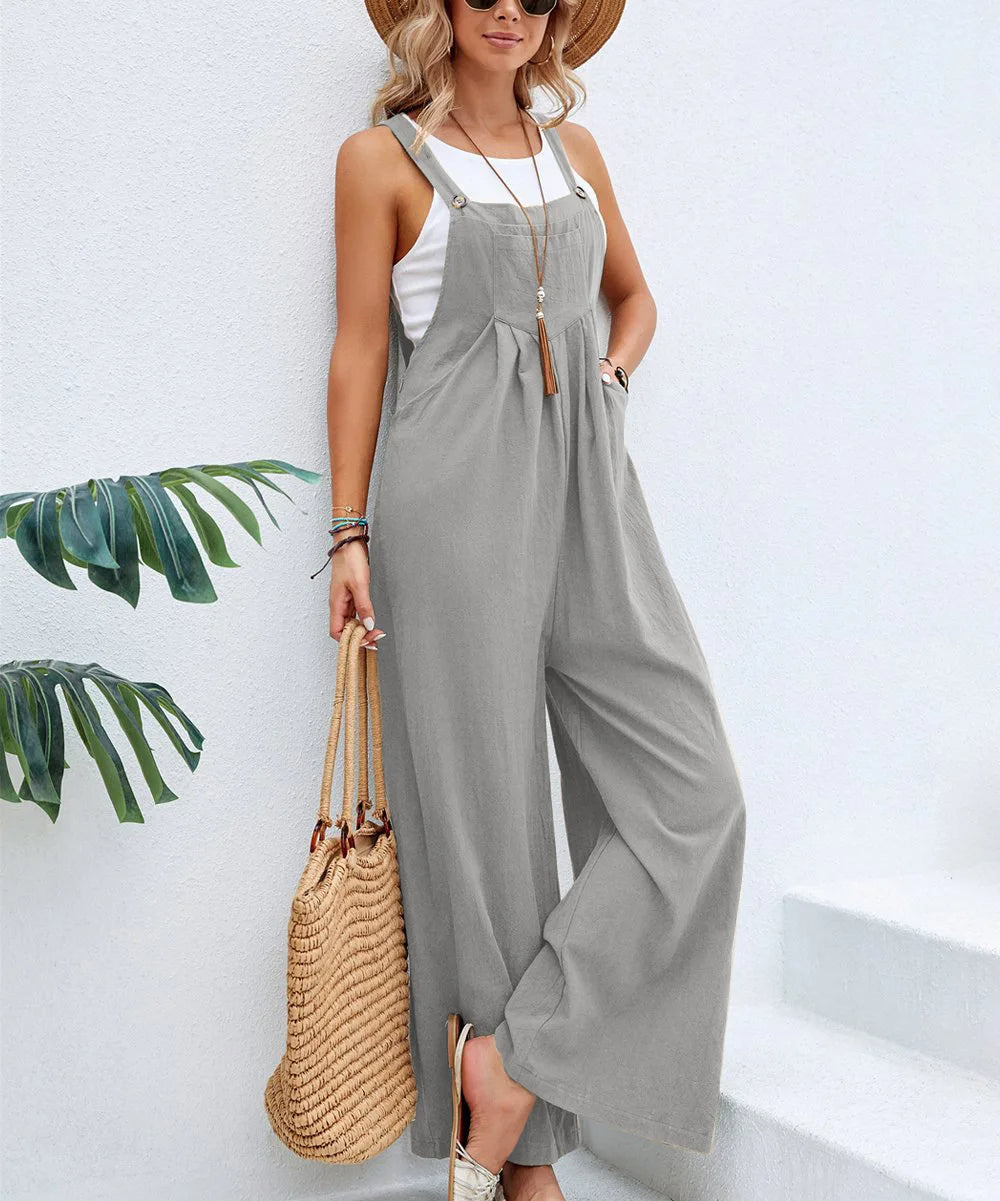 Pantalon à Bretelles – Style Casual