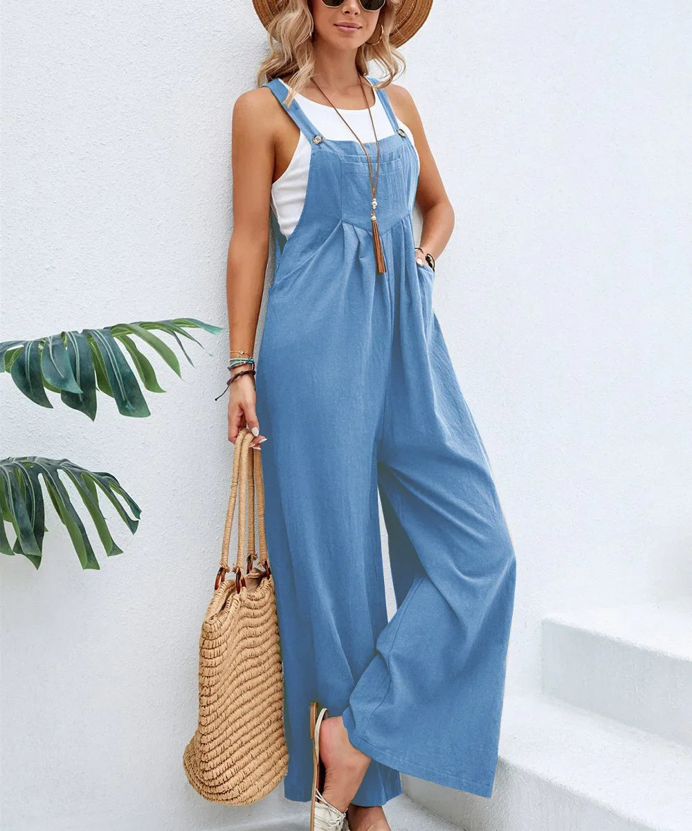 Pantalon à Bretelles – Style Casual