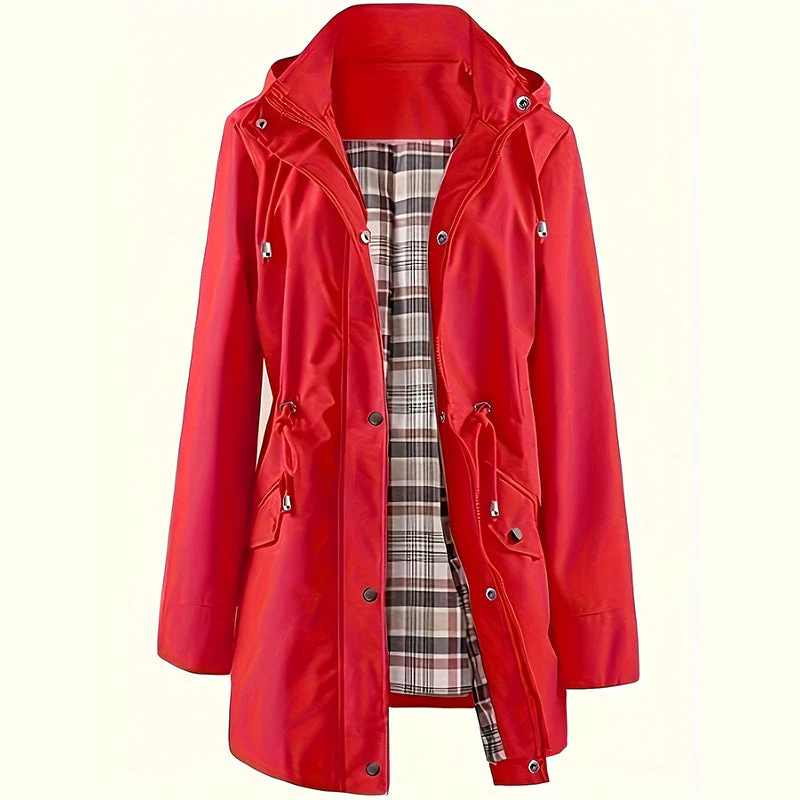 Charlie-quebec™ – Manteau Imperméable avec Visière