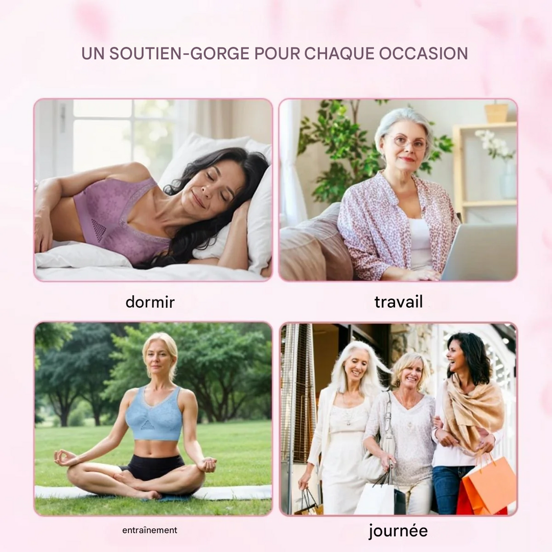 Charlie-quebec™ – Soutien-Gorge Sans Armature au Confort Naturel & Maintien Doux