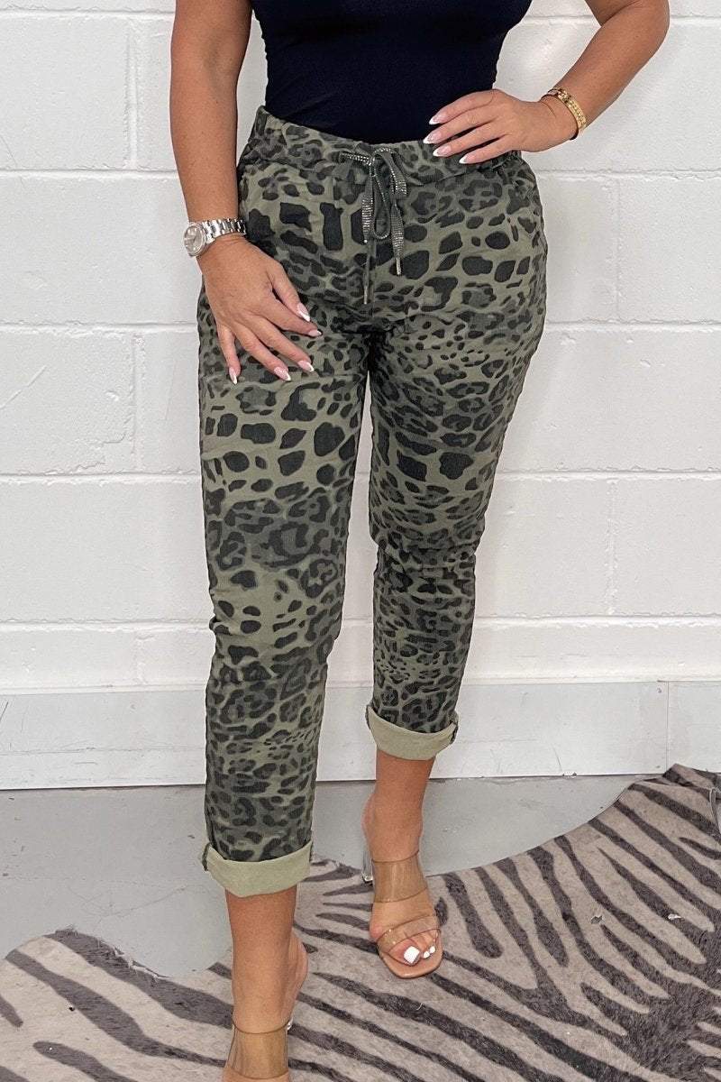 Louna - Pantalon de camouflage élégant