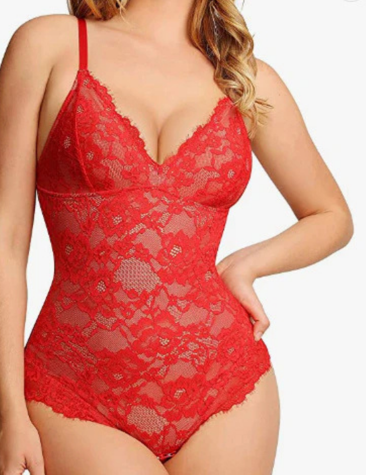 Body Gainant Dentelle – Effet Lissant