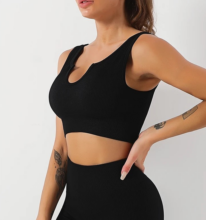 Charlie-quebec™ – Crop Top Gainant Push-Up Sans Soutien-Gorge