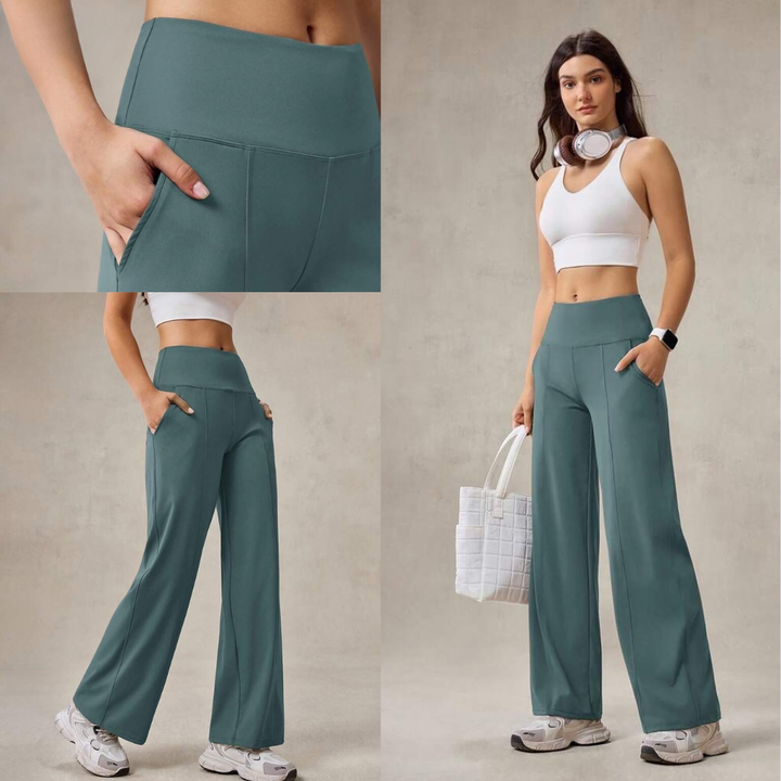 Charlie-quebec™ – Pantalon Fluide Coupe Large