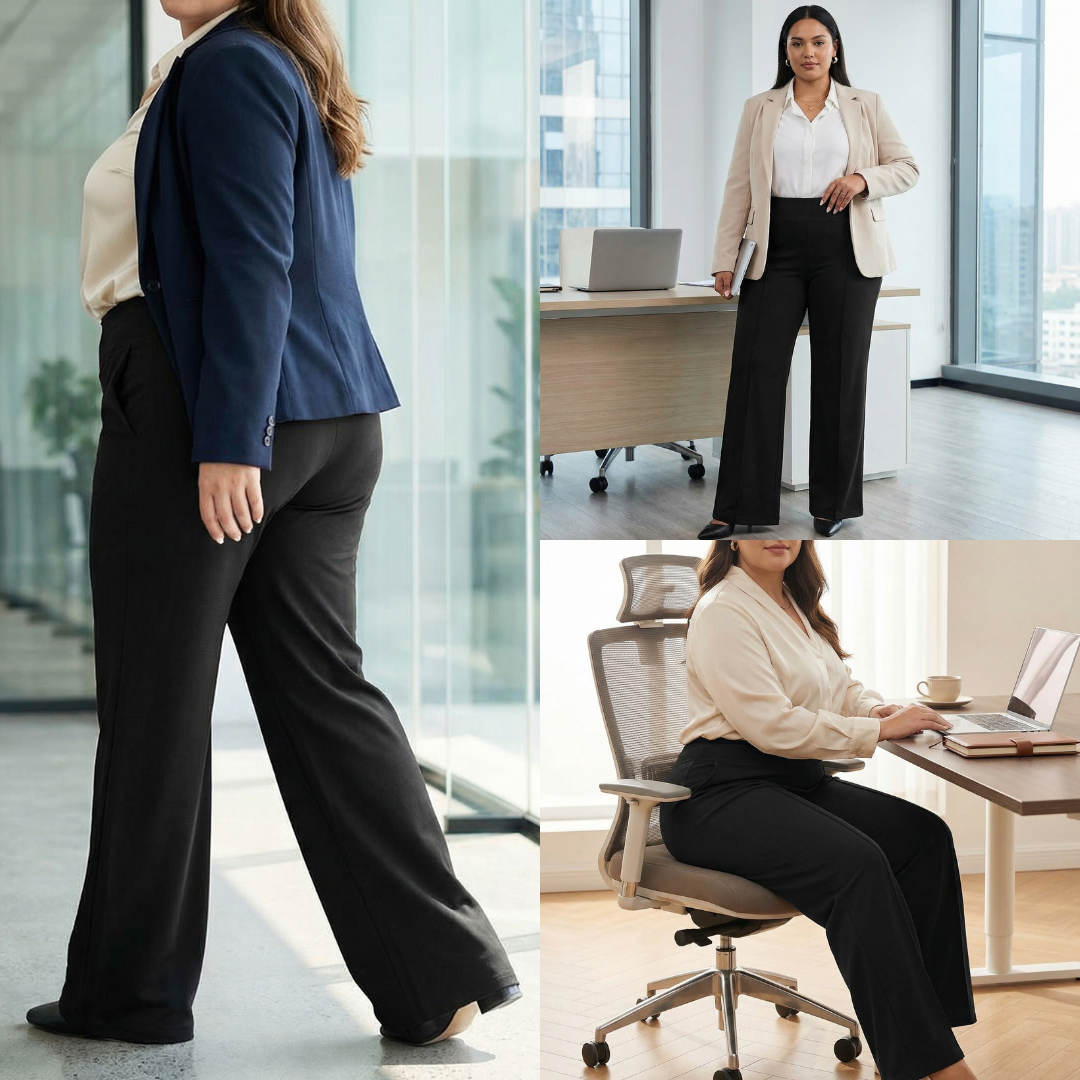 Charlie-quebec™ – Pantalon Fluide Coupe Large