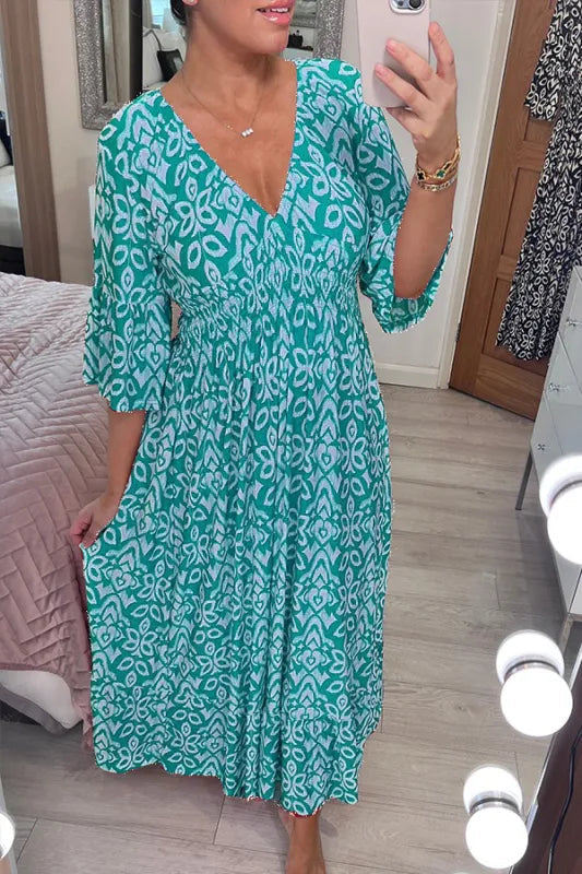 Robe Bohème Élégante d’Été – Légèreté & Style