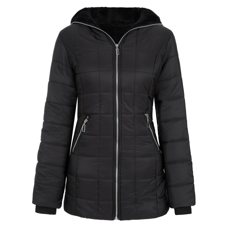 Charlie-quebec™ – Manteau Douillet à Capuche & Doublure Polaire