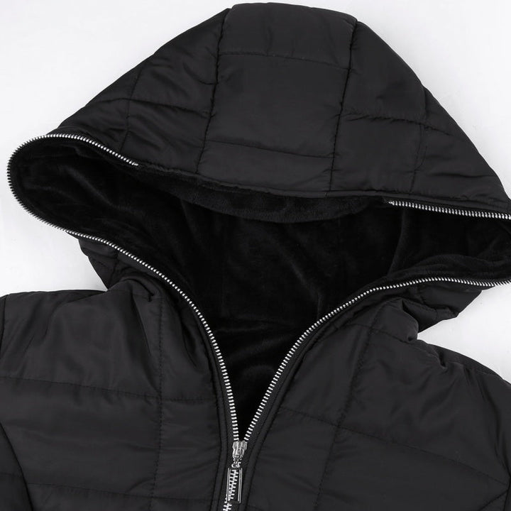 Charlie-quebec™ – Manteau Douillet à Capuche & Doublure Polaire