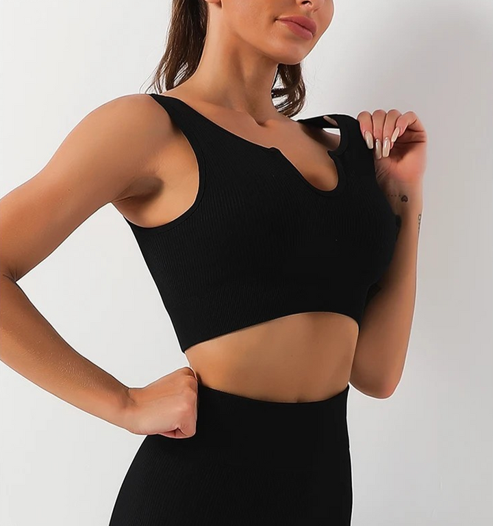 Charlie-quebec™ – Crop Top Gainant Push-Up Sans Soutien-Gorge